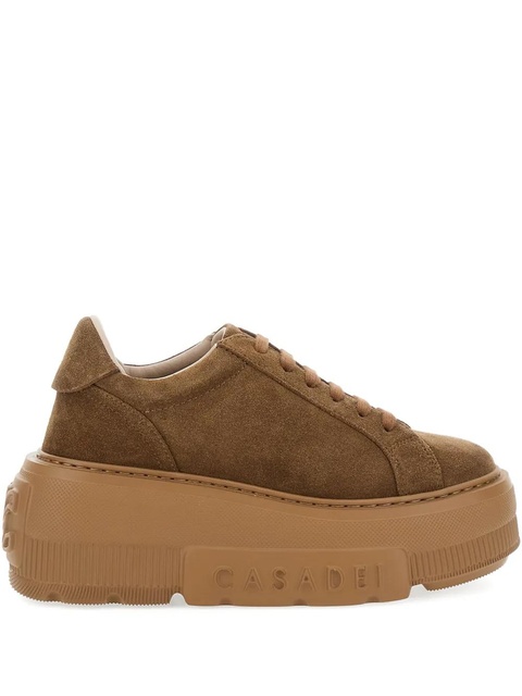 Casadei Nexus suede sneakers - Brown - zdjęcie produktu nr 1