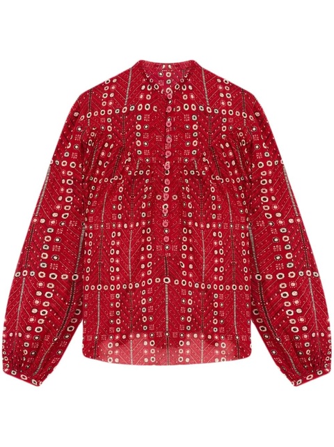 MARANT ÉTOILE Salika blouse - Red - zdjęcie produktu nr 1