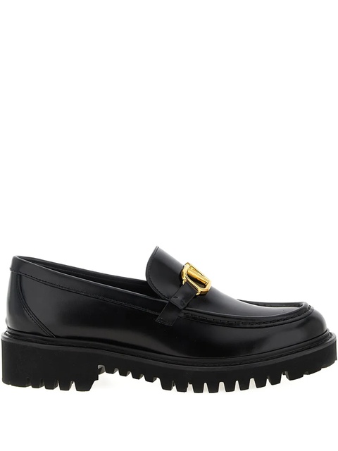Valentino Garavani VLogo Signature loafers - Black - zdjęcie produktu nr 1