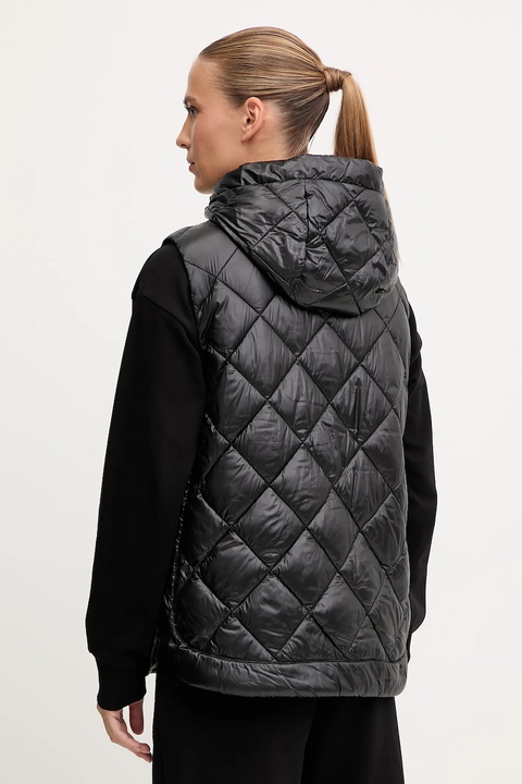 Dkny bezrękawnik kolor czarny przejściowy DP5V3144 - zdjęcie produktu nr 2