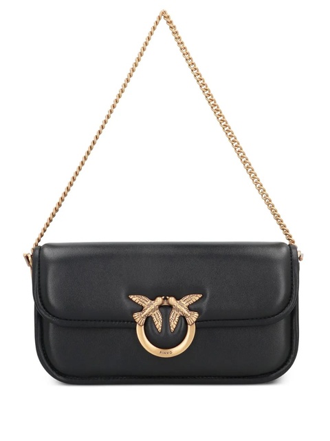 PINKO small love birds chain shoulder bag - Black - zdjęcie produktu nr 1