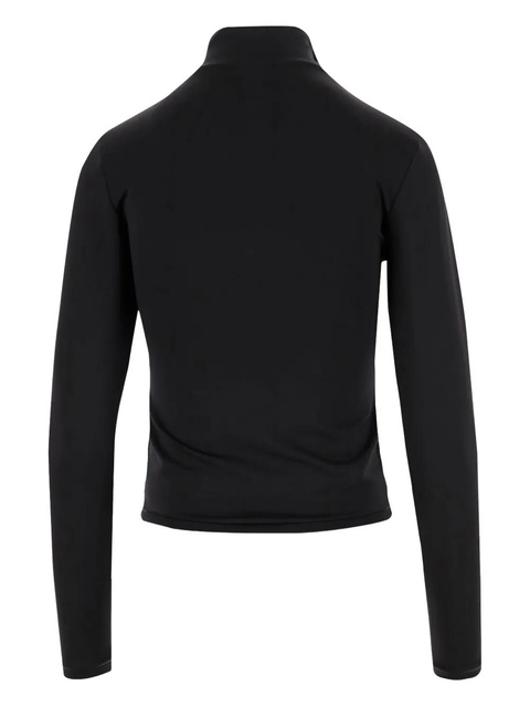 PINKO high-neck half-zip sweatshirt - Black - zdjęcie produktu nr 1