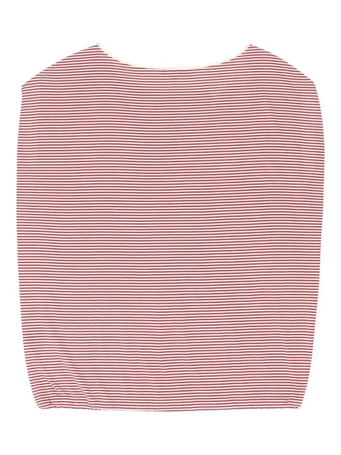 Loro Piana striped silk vest - White - zdjęcie produktu nr 2