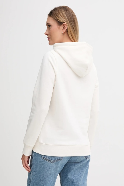 Tommy Jeans bluza damska kolor beżowy z kapturem z nadrukiem DW0DW21963 - zdjęcie produktu nr 2