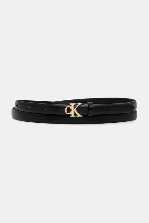 Calvin Klein pasek skórzany damski kolor czarny LV04F7055G - zdjęcie produktu nr 1