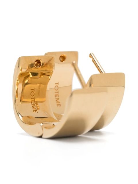 TOTEME Signature hoops - Gold - zdjęcie produktu nr 2