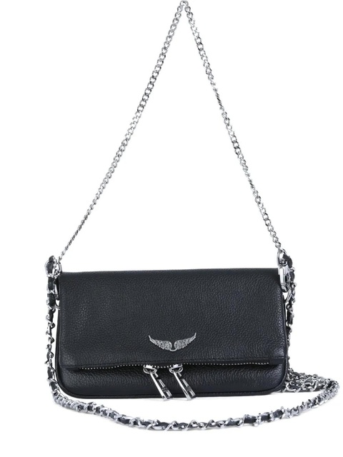 Zadig&Voltaire leather shoulder bag - Black - zdjęcie produktu nr 1