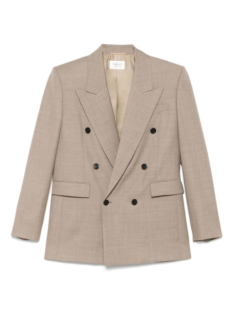Saint Laurent wool blazer - Brown - zdjęcie produktu nr 1