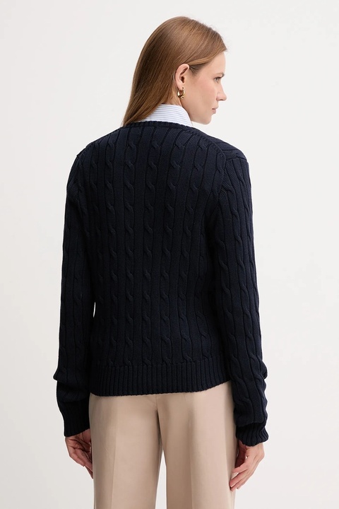 Polo Ralph Lauren sweter damski kolor granatowy 211971870 - zdjęcie produktu nr 2