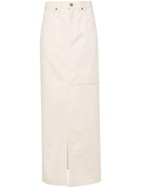 Axel Arigato Amp cotton maxi skirt - Neutrals - zdjęcie produktu nr 1