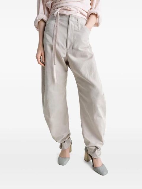 LEMAIRE fluid tapered trousers - Neutrals - zdjęcie produktu nr 2