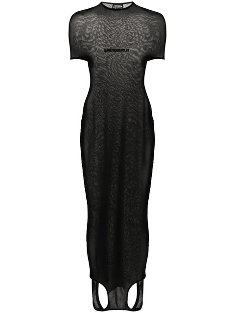 Jean Paul Gaultier x Shayne Oliver mesh maxi dress - Black - zdjęcie produktu nr 2