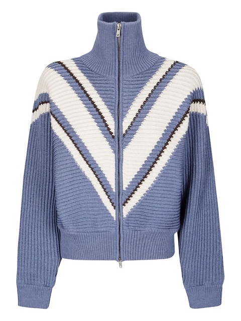 Golden Goose zip-up cardigan - Blue - zdjęcie produktu nr 1