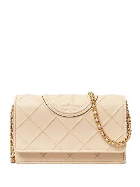 Tory Burch Fleming Soft chain wallet - Neutrals - zdjęcie produktu nr 1