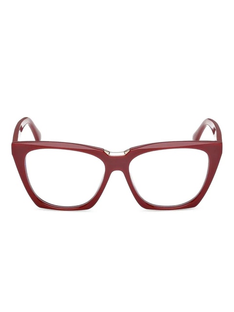 Max Mara Eyewear geometric cat-eye acetate frames - Red - zdjęcie produktu nr 1