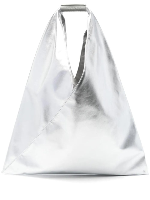 MM6 Maison Margiela medium Japanese shoulder bag - Silver - zdjęcie produktu nr 2