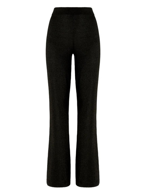 Missoni glitter-knit flared trousers - Black - zdjęcie produktu nr 1