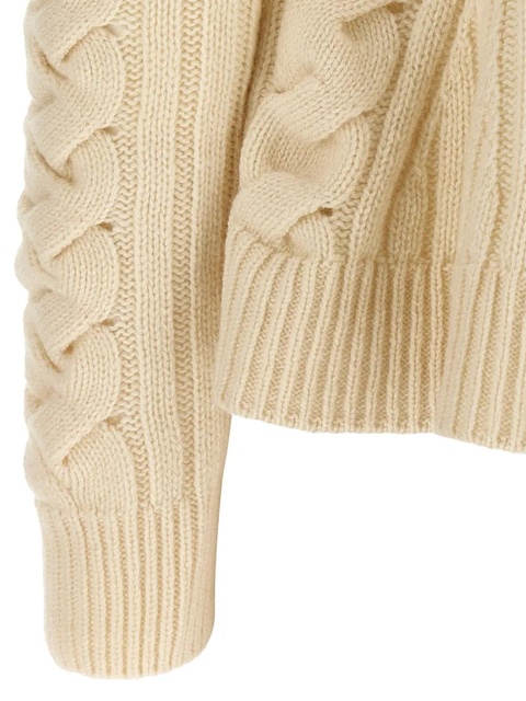 Alexander McQueen cable-knit sweater - Neutrals - zdjęcie produktu nr 2