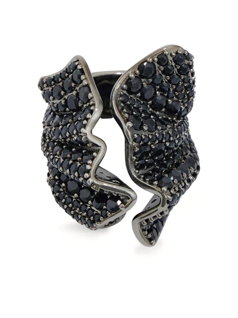 Ferragamo Drape ring - Black - zdjęcie produktu nr 1