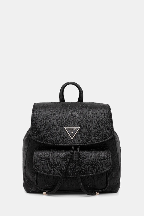 Guess plecak CRESIDIA damski kolor czarny mały z aplikacją HWPD98 88310 - zdjęcie produktu nr 1
