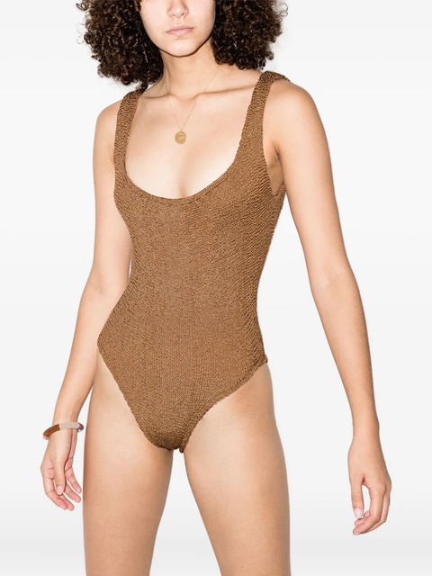 Hunza G square-neck swimsuit - Brown - zdjęcie produktu nr 1