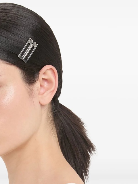 Victoria Beckham logo hairclip - Silver - zdjęcie produktu nr 1