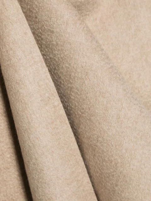 Max Mara embroidered-logo cashmere scarf - Neutrals - zdjęcie produktu nr 2