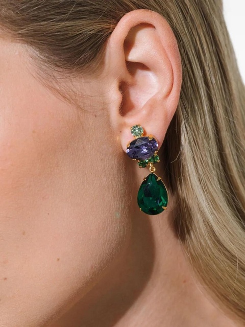 Jennifer Behr Catherine teardrop earrings - Gold - zdjęcie produktu nr 2