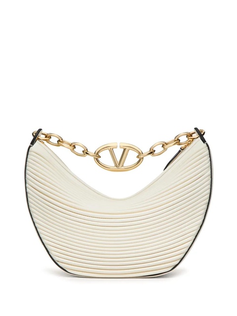 Valentino Garavani small VLogo Moon Hobo bag - White - zdjęcie produktu nr 2