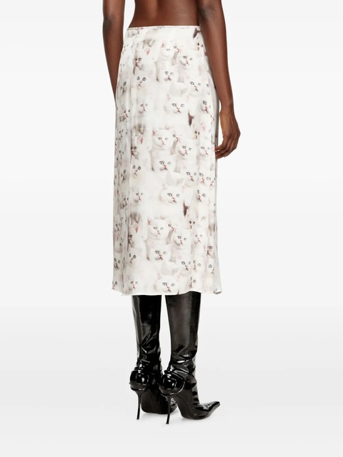 Diesel O-Rchid-R1 skirt - White - zdjęcie produktu nr 2