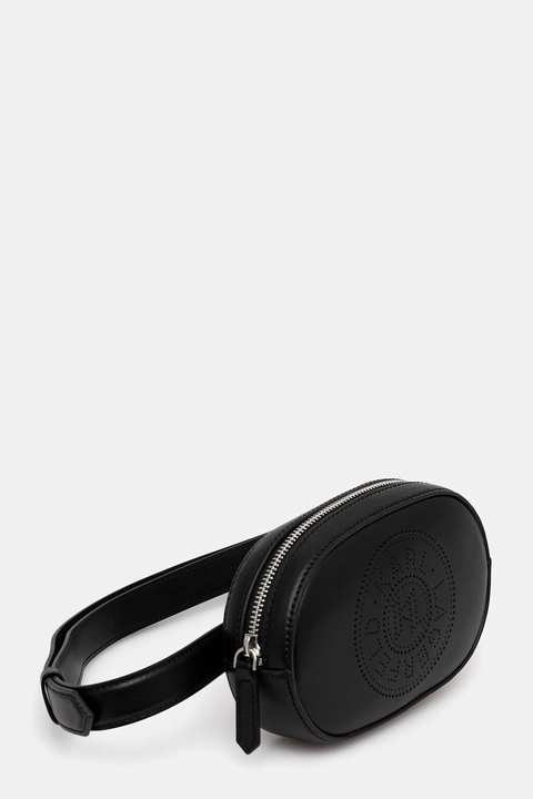 Karl Lagerfeld nerka skórzana K/CIRCLE kolor czarny B1W30075 - zdjęcie produktu nr 2