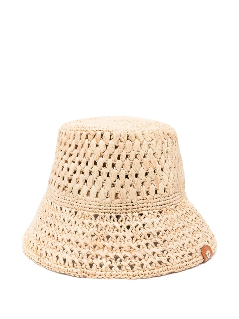 Maje interwoven-raffia bucket hat - Neutrals - zdjęcie produktu nr 2