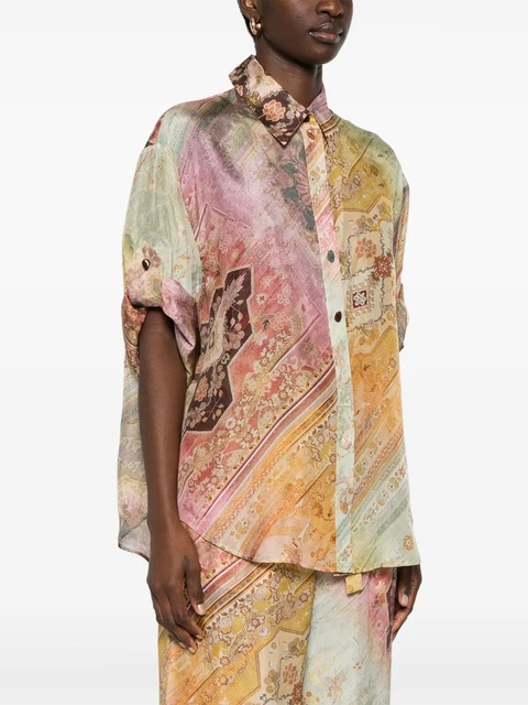 ZIMMERMANN Tallow shirt - Brown - zdjęcie produktu nr 2