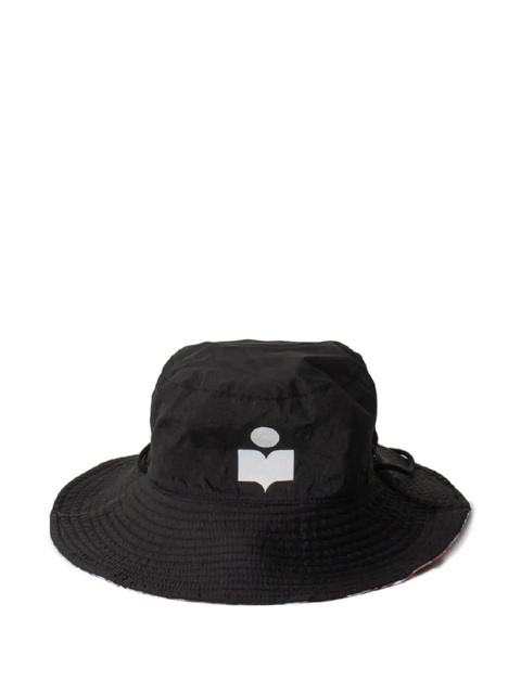 ISABEL MARANT reversible floral-print bucket hat - White - zdjęcie produktu nr 1