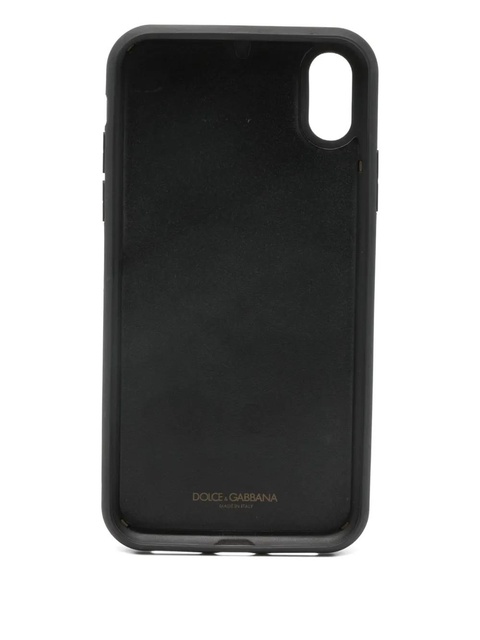 Dolce & Gabbana geometric-print iPhone XR case - Red - zdjęcie produktu nr 2