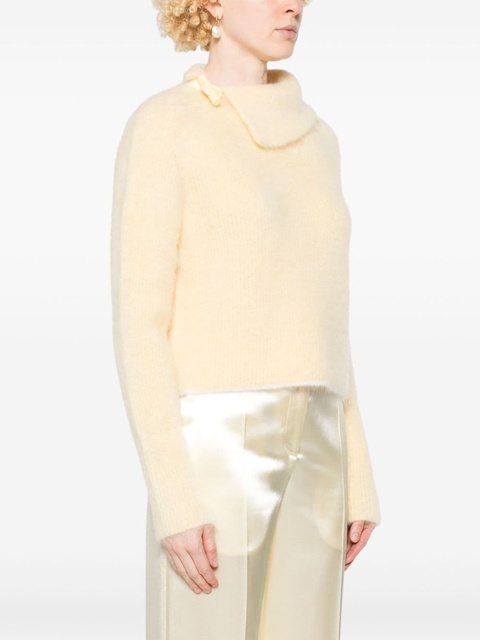 Jacquemus Le Pull Marina sweater - Yellow - zdjęcie produktu nr 2