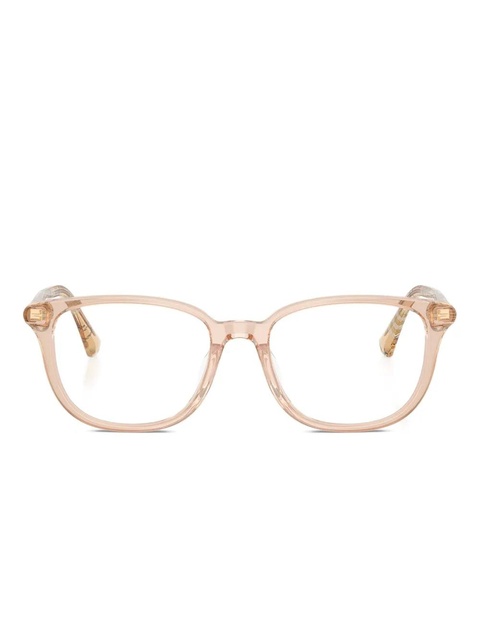 Burberry Eyewear square-frame acetate glasses - Pink - zdjęcie produktu nr 1