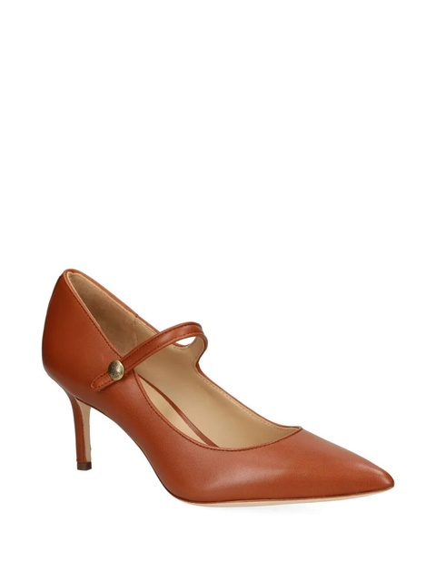 Lauren Ralph Lauren 70mm Lanette Mary-Jane pointed pumps - Brown - zdjęcie produktu nr 2