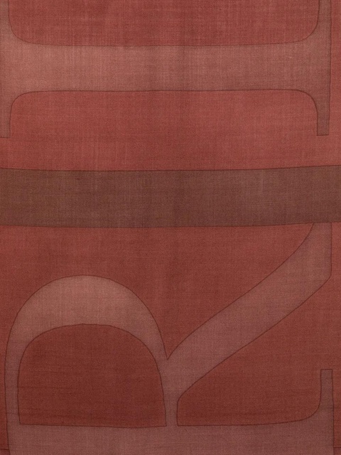 Lauren Ralph Lauren logo square scarf - Red - zdjęcie produktu nr 2