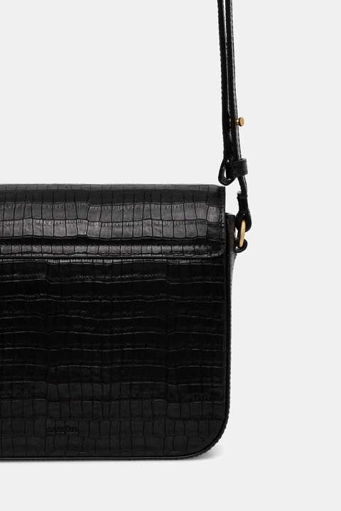 Sessun torebka skórzana kolor czarny 25102002 - zdjęcie produktu nr 2