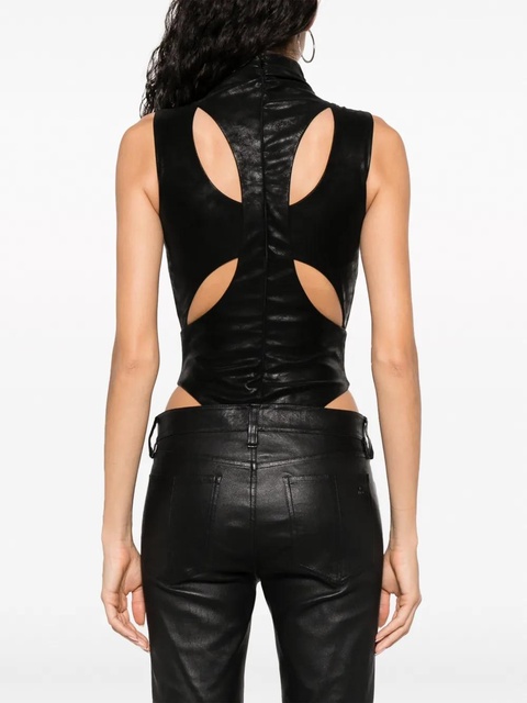 MISBHV Butterfly cut-out sleeveless body - Black - zdjęcie produktu nr 2