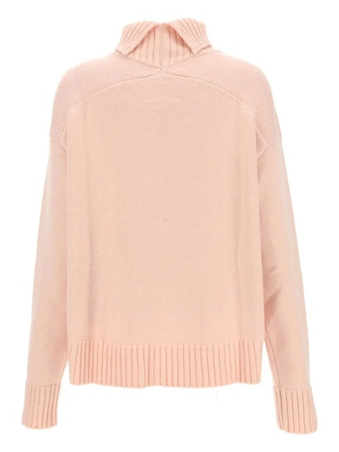 Jil Sander roll-neck jumper - Pink - zdjęcie produktu nr 2