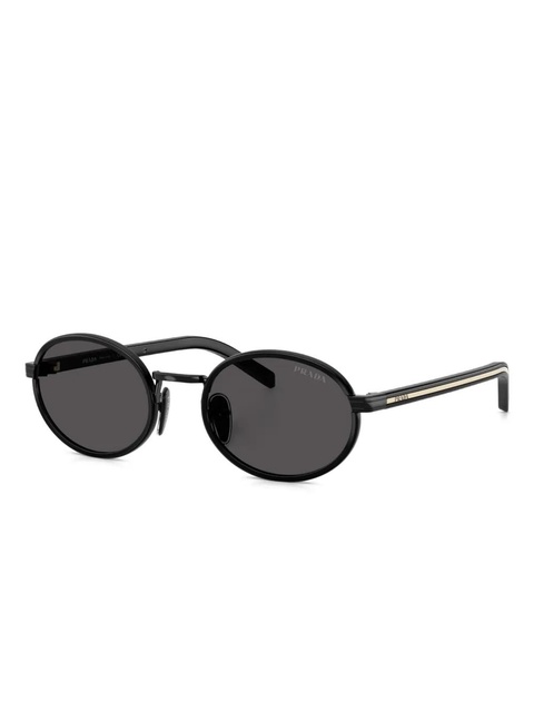 Prada Eyewear logo-engraved sunglasses - Black - zdjęcie produktu nr 2