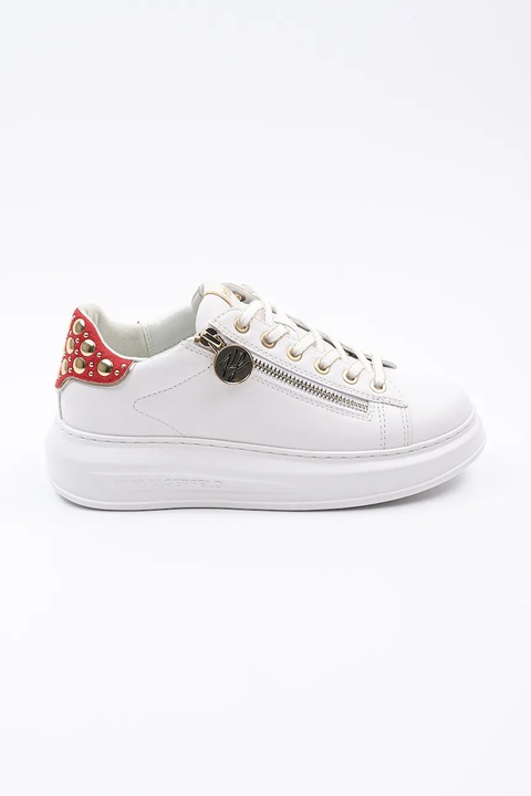 Karl Lagerfeld sneakersy skórzane KAPRI kolor biały KL62527F - zdjęcie produktu nr 1
