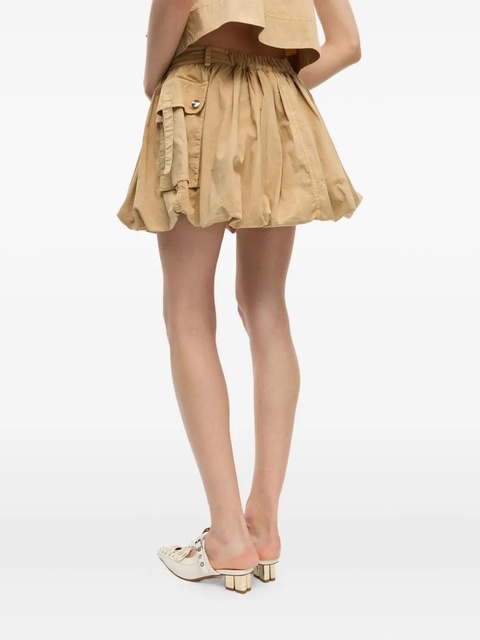 GANNI washed skirt - Neutrals - zdjęcie produktu nr 2
