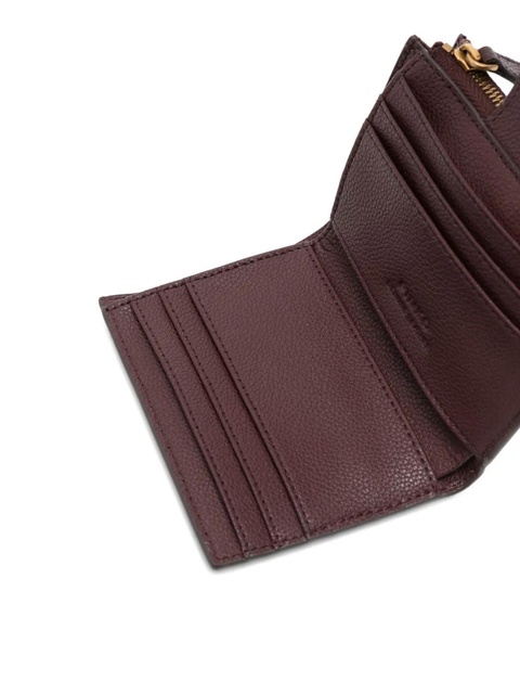 PINKO leather zip-around wallet - Brown - zdjęcie produktu nr 2