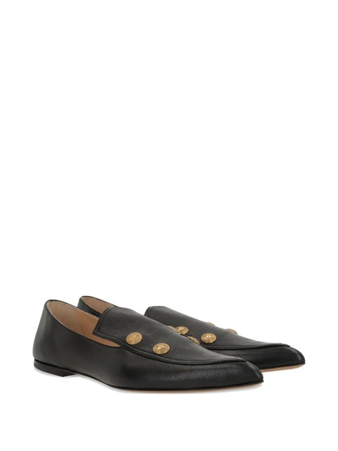 Chloé Agnes pointed-toe embellished loafers - Black - zdjęcie produktu nr 1