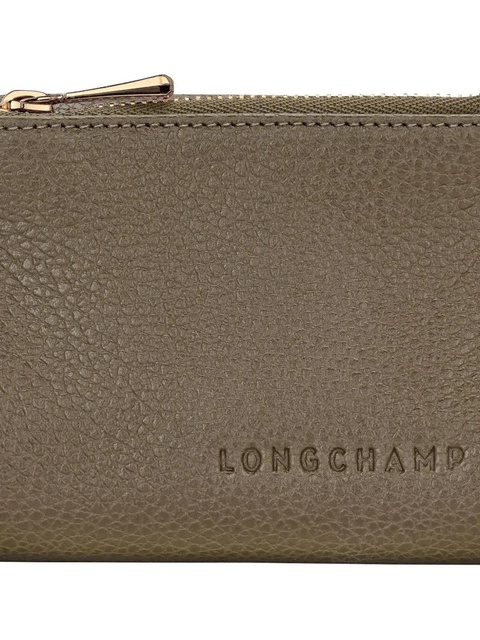Longchamp leather card holder - Brown - zdjęcie produktu nr 2