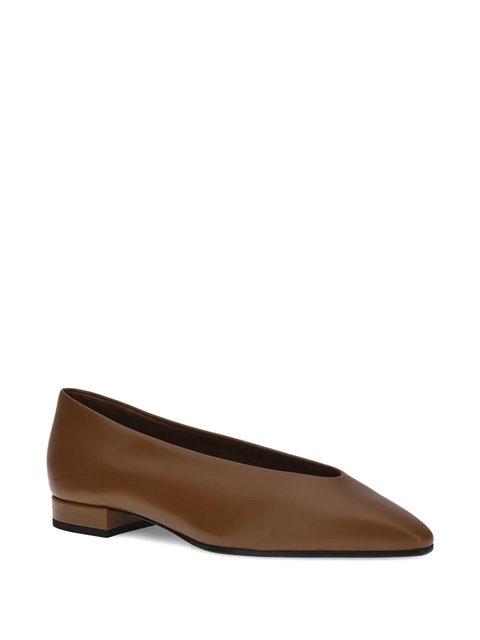 Loro Piana pointed-toe ballet flats - Brown - zdjęcie produktu nr 2