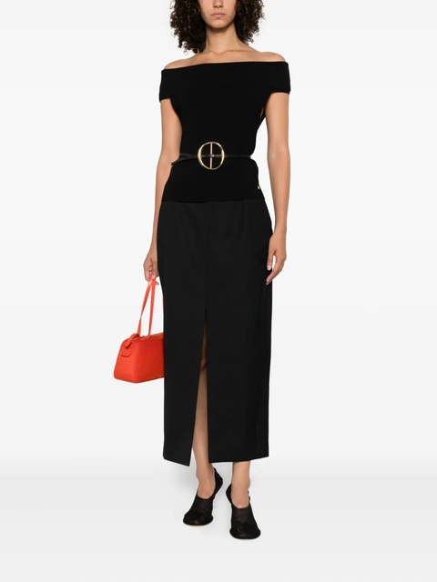 ANINE BING off-shoulder top - Black - zdjęcie produktu nr 2